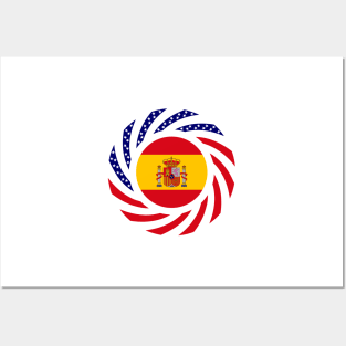 Spanish American Multinational Patriot Flag Series Posters and Art